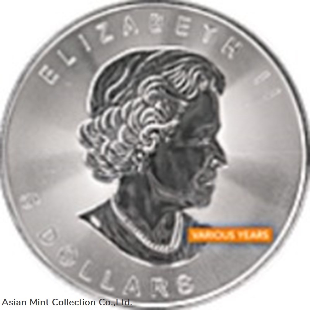 1986 - Canadian Silver Maple - Various years - 1 oz coins 1986 canadian silver maple various years 1 oz