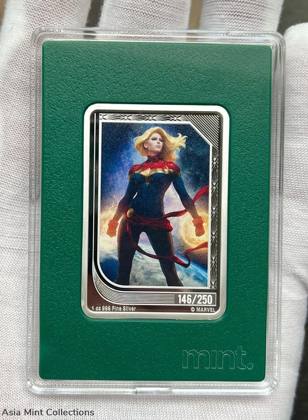 2023 limited niue marvel trading coins captain marvel 146 250 mint sold out