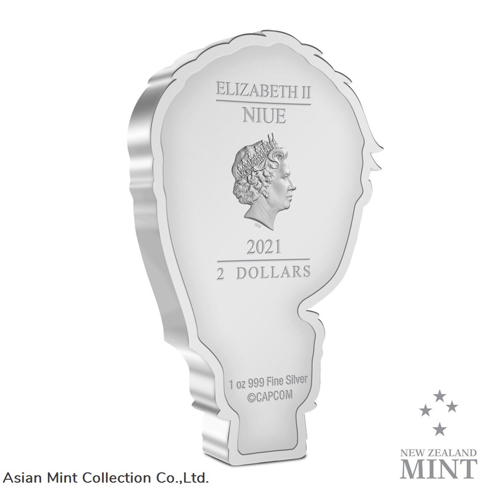 2021 Niue Street Fighter II Ryu 1 oz Silver Chibi Coin 3 coins ingots bullion ingot 2021 niue street fighter ii ryu 1 oz silver chibi coin