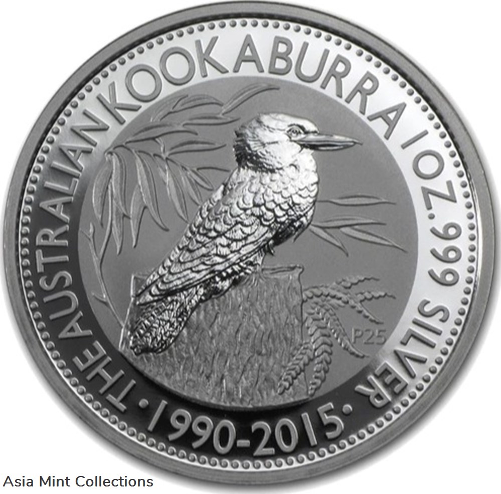 2015 Australian Kookaburra $1 Dollar 1 Ounce .999 Silver Coin coins ingots bullion 2015 australian kookaburra 1 dollar 1 ounce 999 silver coin