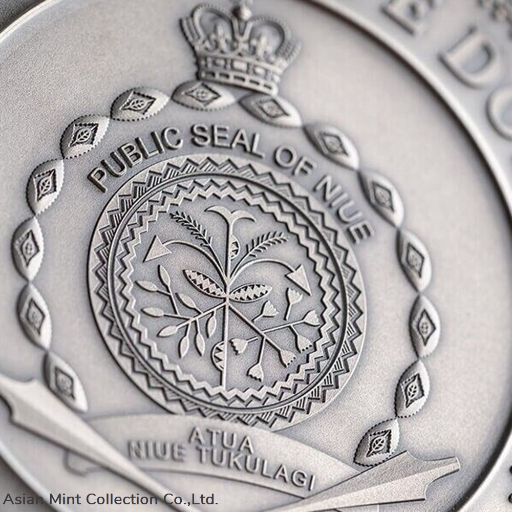 2023 - Vishnu Divine Faces of the Sun 3 oz Antique finish Silver Coin 5$ Niue 4 coins ingots bullion 2023 vishnu divine faces of the sun 3 oz antique finish silver coin 5 niue