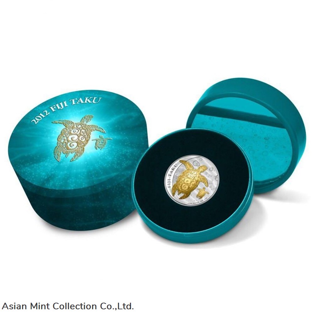 2010 - NEW ZEALAND MINT FIJI TAKU TURTLE 4 coins world 2010 new zealand mint fiji taku turtle