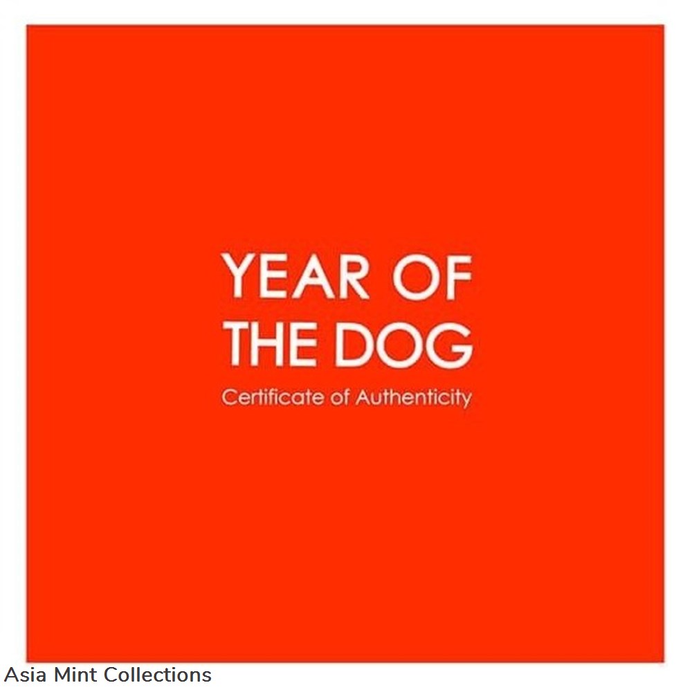 2018 - Year of the Dog 3 oz Antique finish Silver Coin 3000 Francs CFA Cameroon 6 coins ingots bullion 2018 year of the dog 3 oz antique finish silver coin 3000 francs cfa cameroon