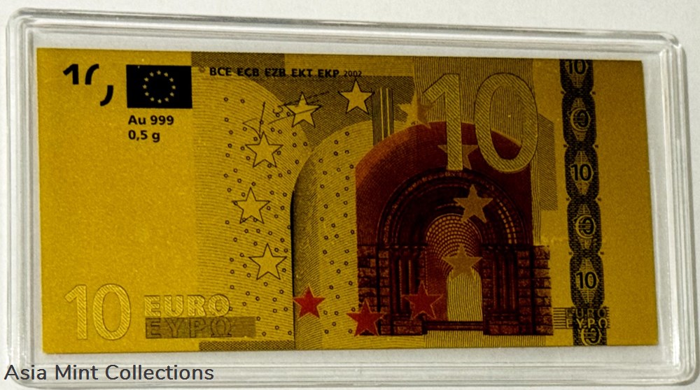 coins ingots bullion 2002 coin coin goldnote 10 euro fine gold 999 1000 fine gold 999 1000