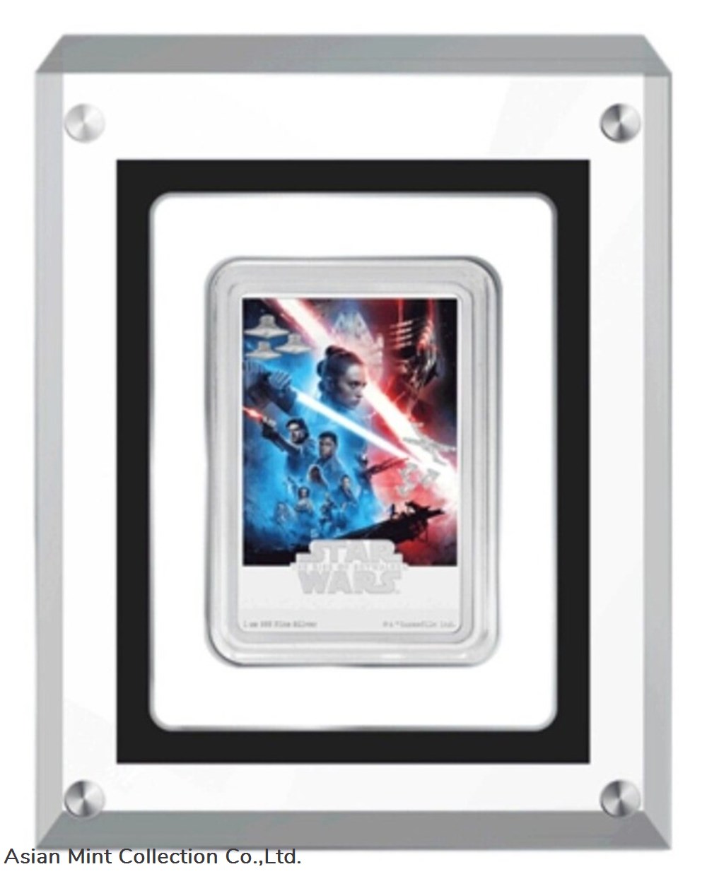 2020 - 1oz Silver .999 Star Wars The Rise Of Skywalker 2 coins ingots bullion ingot 2020 1oz silver 999 star wars the rise of skywalker
