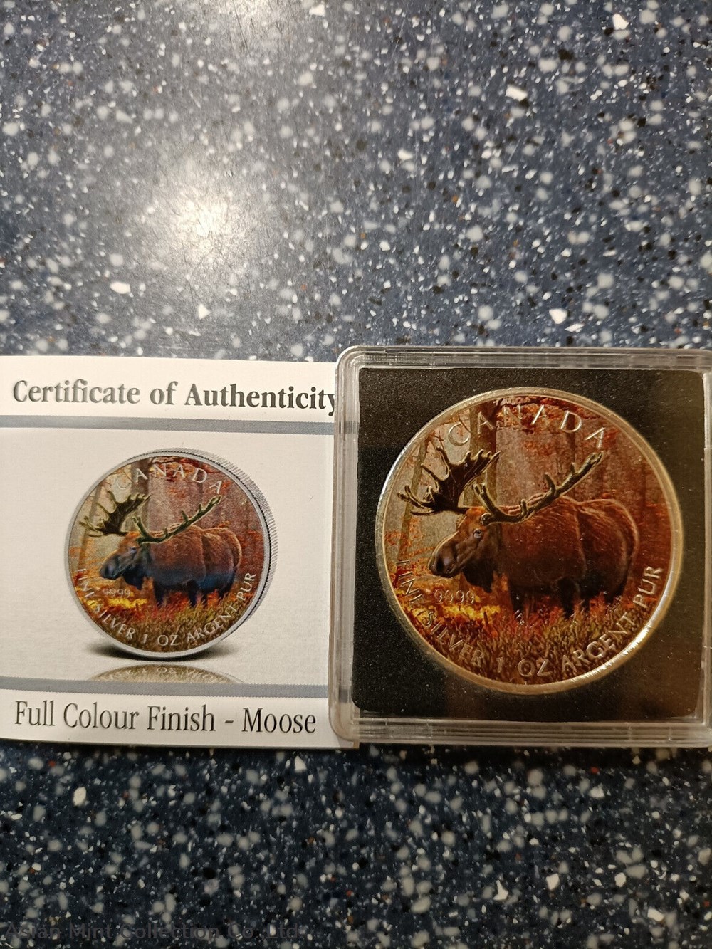 2012 Moose silver coloured 1 oz coins ingots bullion coin 2012 moose silver coloured 1 oz
