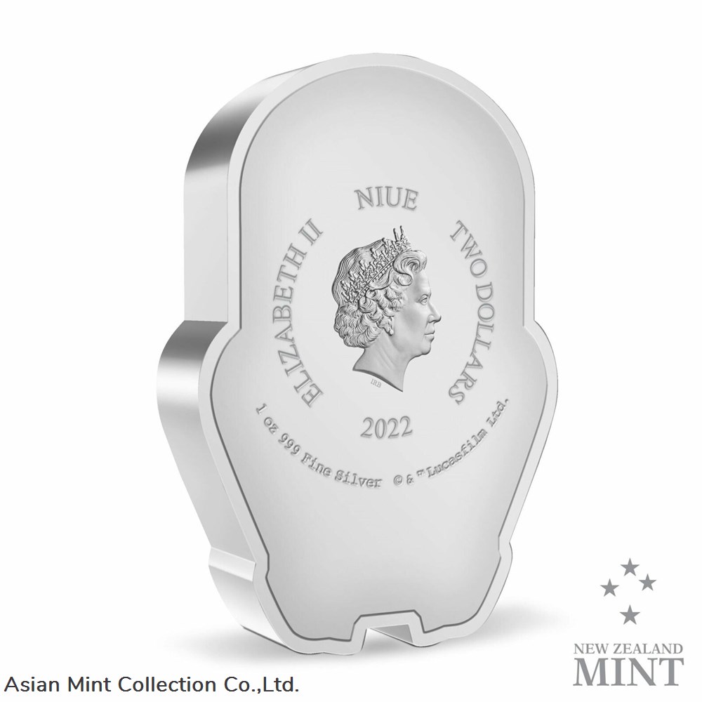 2022 - The Faces of the Empire Death Trooper 1oz Silver Coin Niue 3 coins ingots bullion 2022 the faces of the empire death trooper 1oz silver coin niue