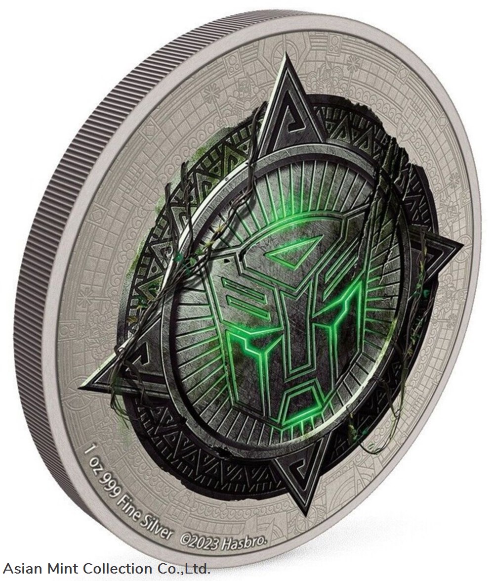 2023 $2 Niue Hasbro TRANSFORMERS 7 RISE OF THE BEASTS 1 Oz Silver Coin. 2 coins ingots bullion 2023 2 niue hasbro transformers 7 rise of the beasts 1 oz silver coin