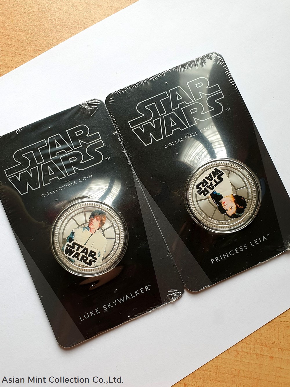 coins ingots bullion silver 2011 star wars coin collection luke skywalker princess leia