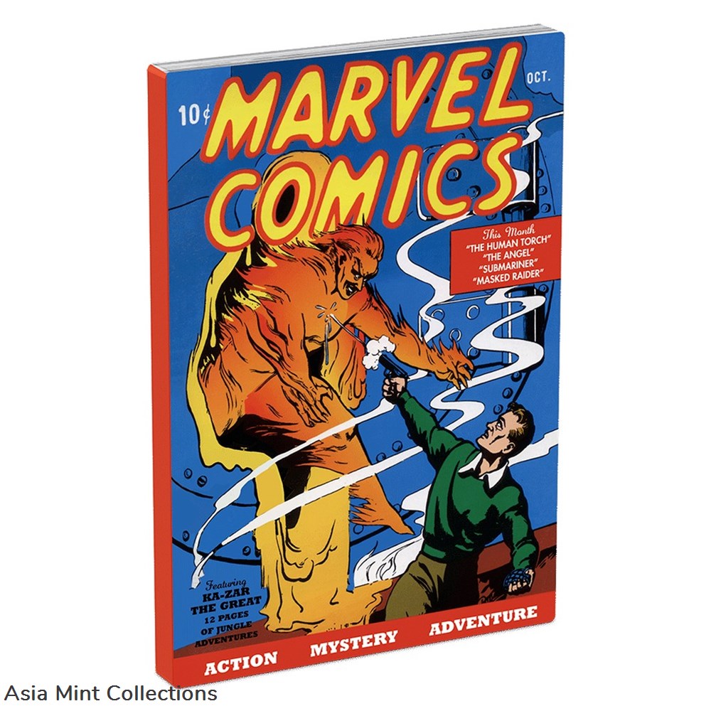 2023 Niue Marvel Comics #1 COMIX 1oz Silver Colorized Proof Coin 2 coins ingots bullion 2023 niue marvel comics 1 comix 1oz silver colorized proof coin