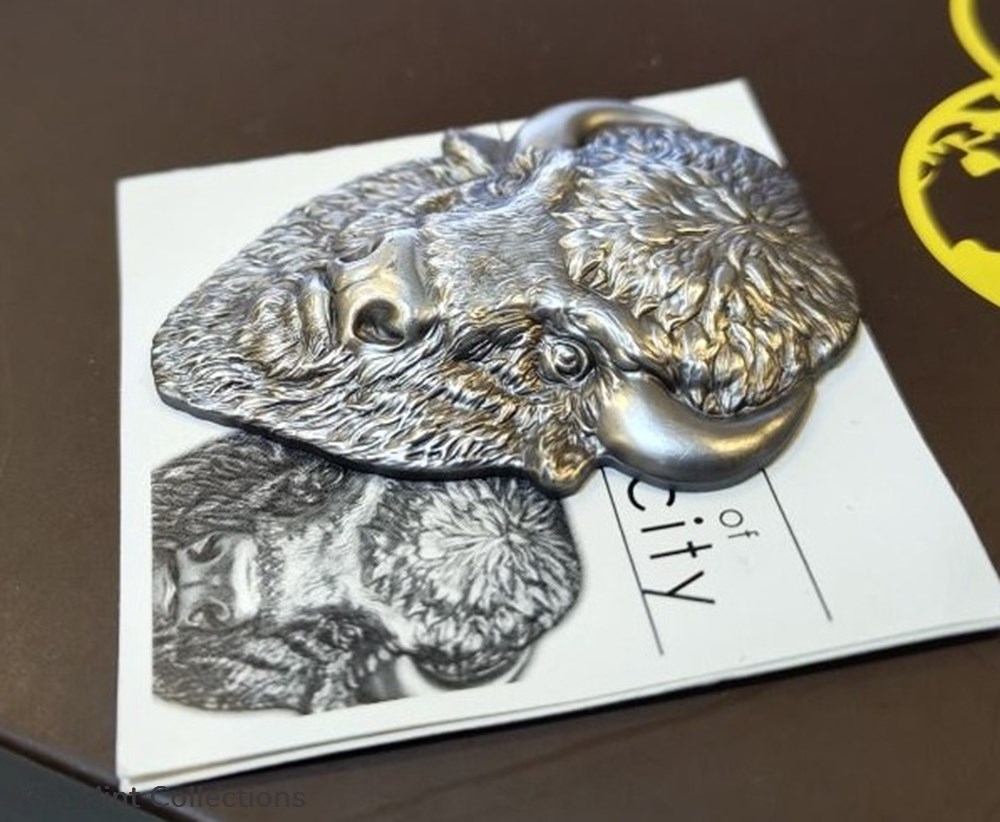 2017 Cook Islands $10 American Buffalo Silver Antique Finish Coin - (Low Mintage of 250) 4 coins ingots bullion 2017 cook islands 10 american buffalo silver antique finish coin low mintage of 250