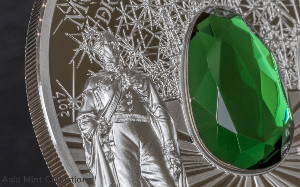 2017 - 2oz coin Silver $10 Cook Islands DRESDEN GREEN DIAMOND Most FamousDiamonds 4 coins ingots bullion 2017 2oz coin silver 10 cook islands dresden green diamond most famousdiamonds