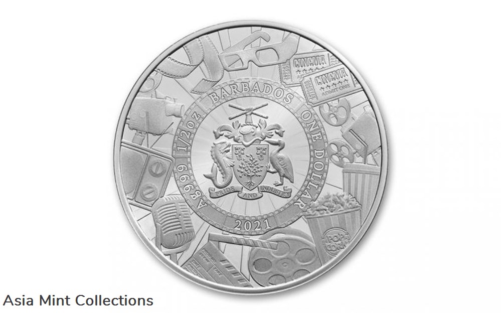 2021 - Scooby-Doo Proof Silver Coin 1$ Barbados 2 coins ingots bullion 2021 scooby doo proof silver coin 1 barbados