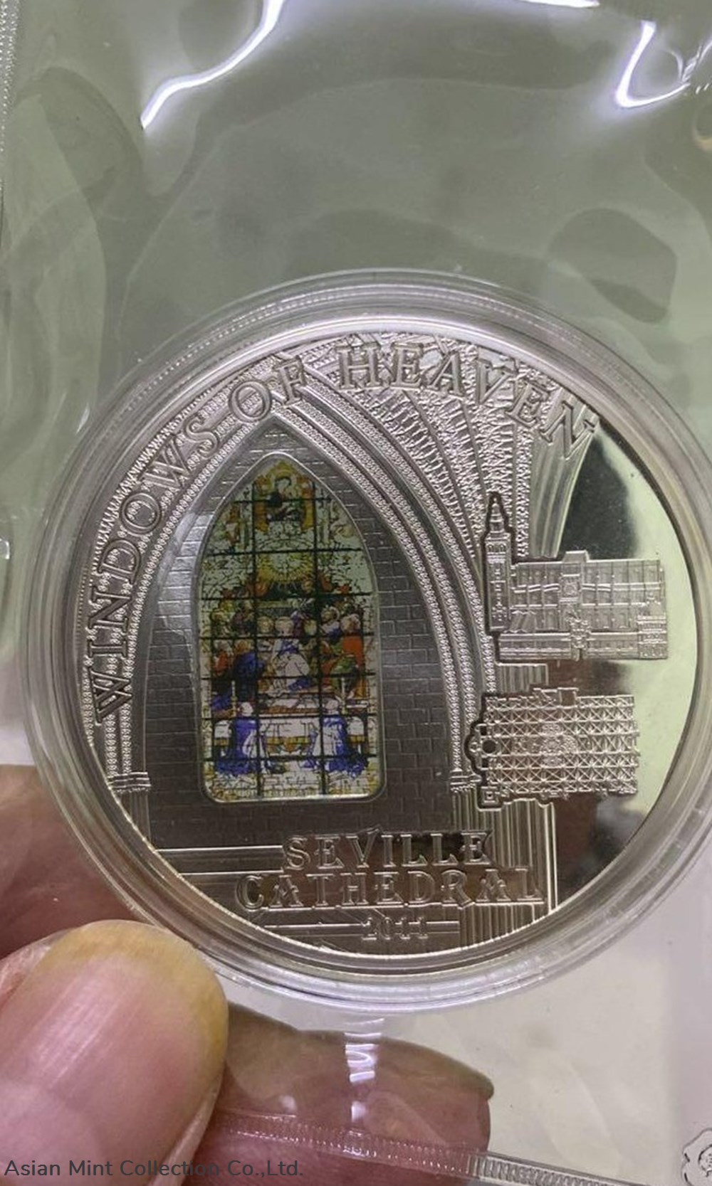 coins ingots bullion 2011 cook islands 10 windows of heaven sevilla silver proof coin