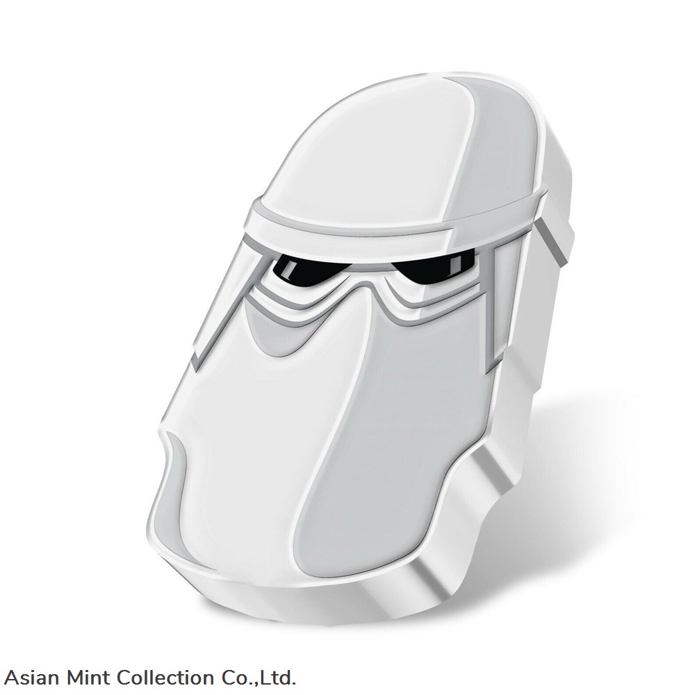 2021- 1 OZ Silver Proof - The Faces of the Empire – Imperial Snowtrooper coins ingots bullion ingot 2021 1 oz silver proof the faces of the empire imperial snowtrooper