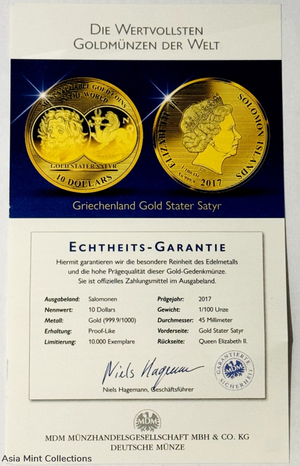 2017 - Coin | Coin Stater Satyr Fine Gold 999/1000 | Fine Gold 999/1000 4 coins ingots bullion 2017 coin coin stater satyr fine gold 999 1000 fine gold 999 1000