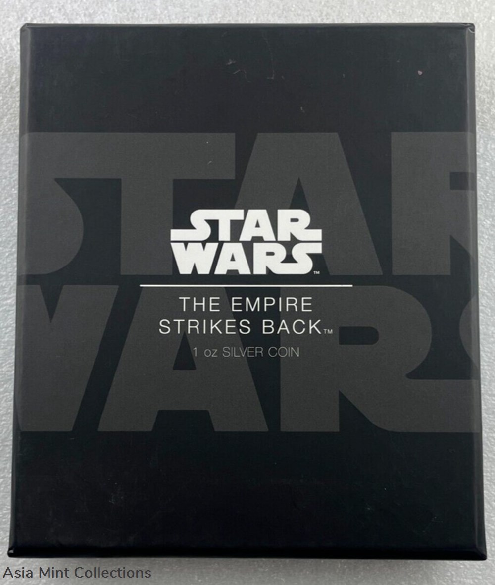2017 Star Wars - The Empire Strikes Back - 1oz Fine Silver Unique Coin 5 coins ingots bullion 2017 star wars the empire strikes back 1oz fine silver unique coin