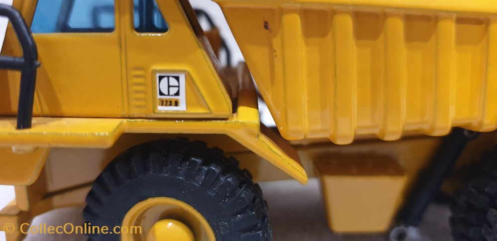 modele reduit vehicule de travaux public dumper 773b