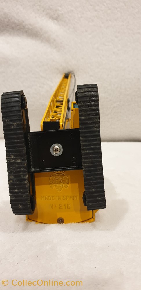 modele reduit vehicule de travaux public joal caterpillar grue 216