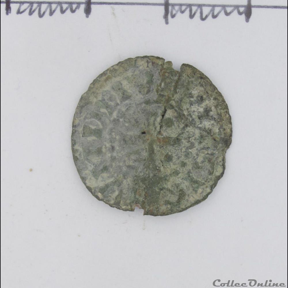 Denier feodal Le Mans coin denier feodal le mans