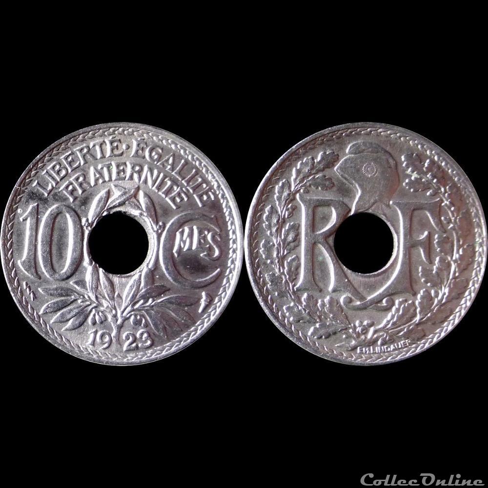 1923 - 10 cts - Poissy monnaie france moderne 1923 10 cts poissy