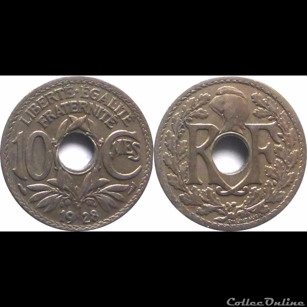1928 - 10 cts - Paris monnaie france moderne 1928 10 cts paris