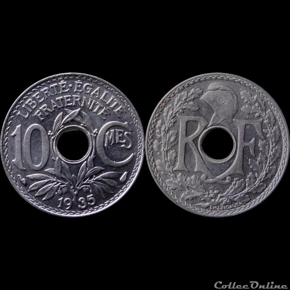 1935 - 10 cts - Paris monnaie france moderne 1935 10 cts paris