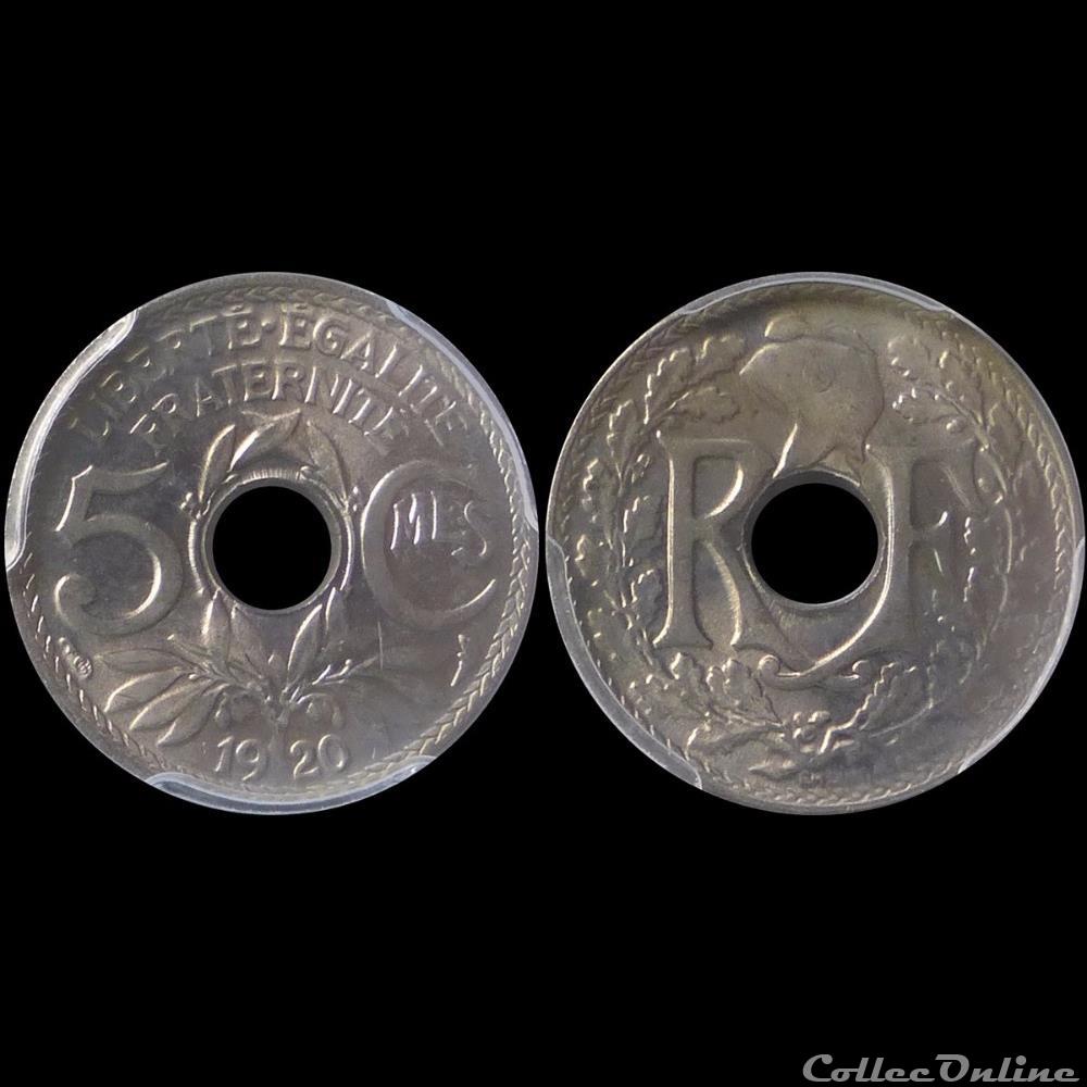 1920 - 05 cts grand module monnaie france moderne 1920 05 cts grand module