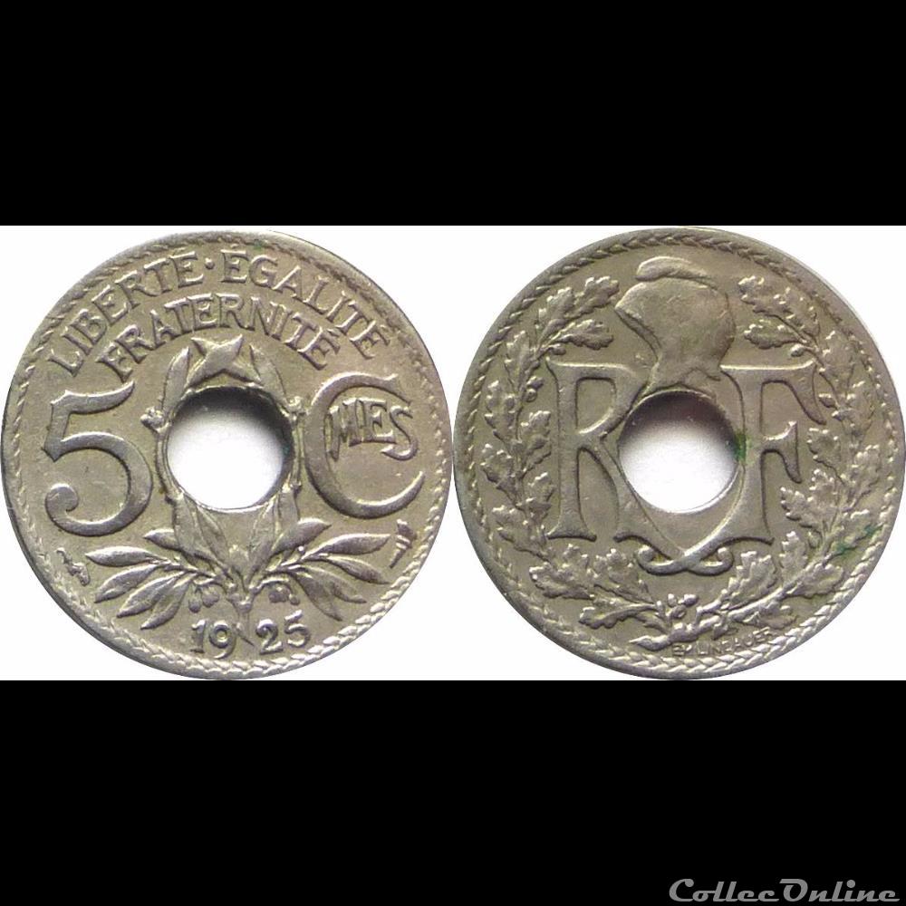 1925 - 05 cts petit module - Paris monnaie france moderne 1925 05 cts petit module paris