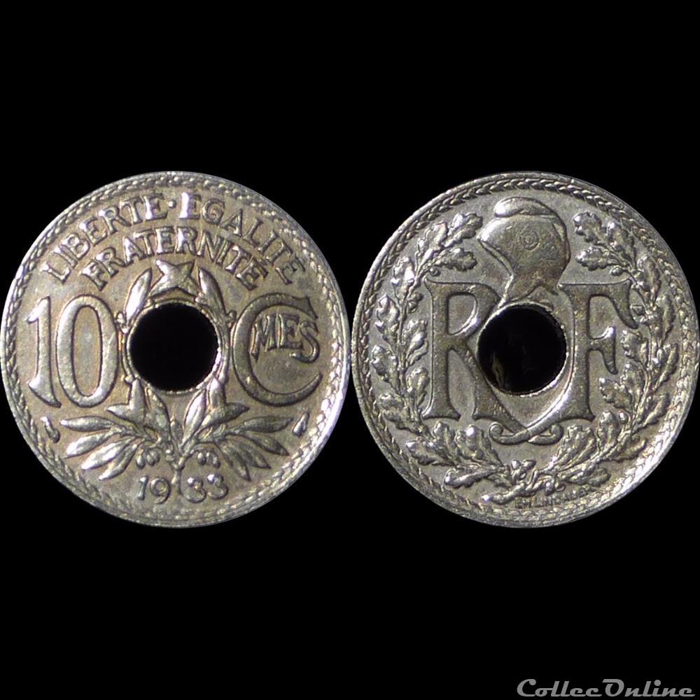 1933 - 10 cts - Paris monnaie france moderne 1933 10 cts paris