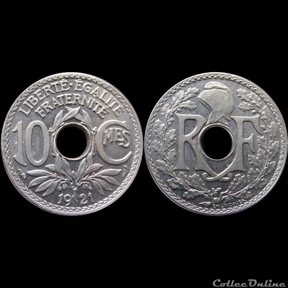 1921 - 10 cts - Paris monnaie france moderne 1921 10 cts paris