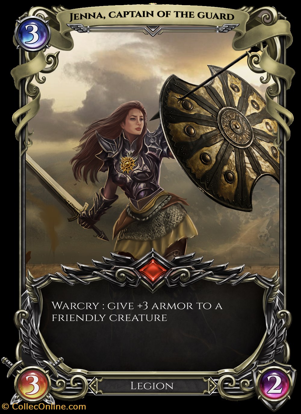 Jenna, captain of the guard nft cartes collectionner jenna captain of the guard