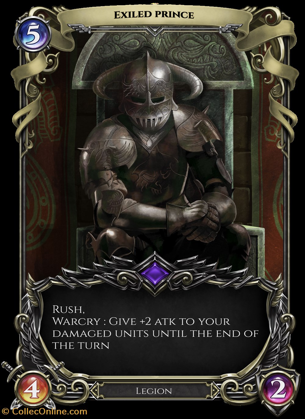 Exiled prince nft cartes a collectionner exiled prince