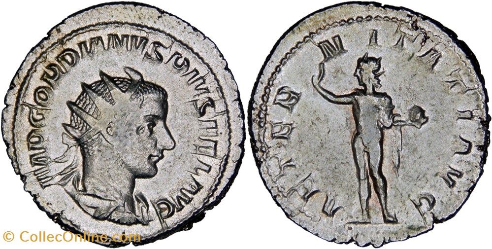 monnaies antiques romaines republicaines imperiales gordian iii 083 aeternitas