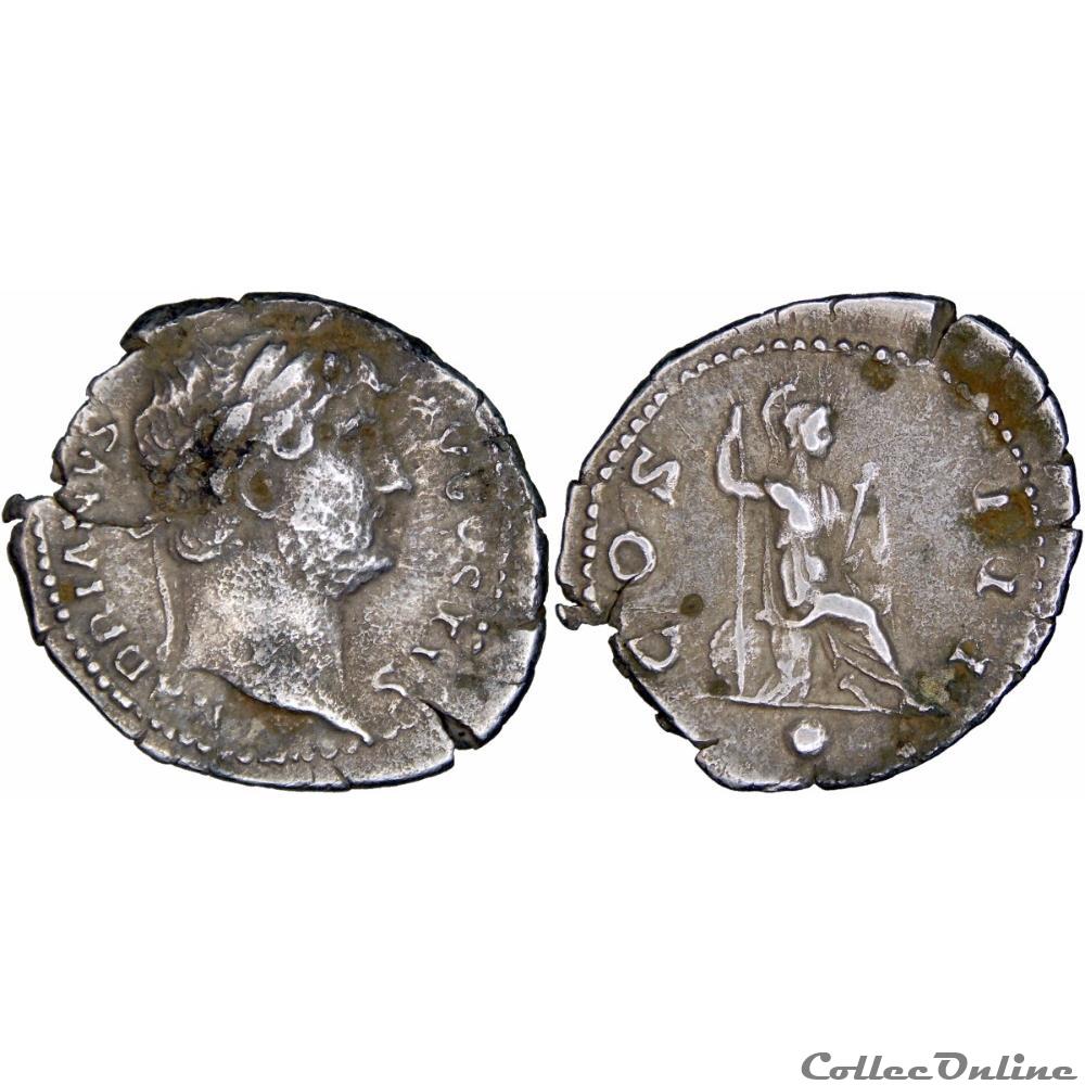3. Hadrian. 163c - denarius (Roma) monnaies antiques romaines republicaines imperiales 3 hadrian 163c denarius roma