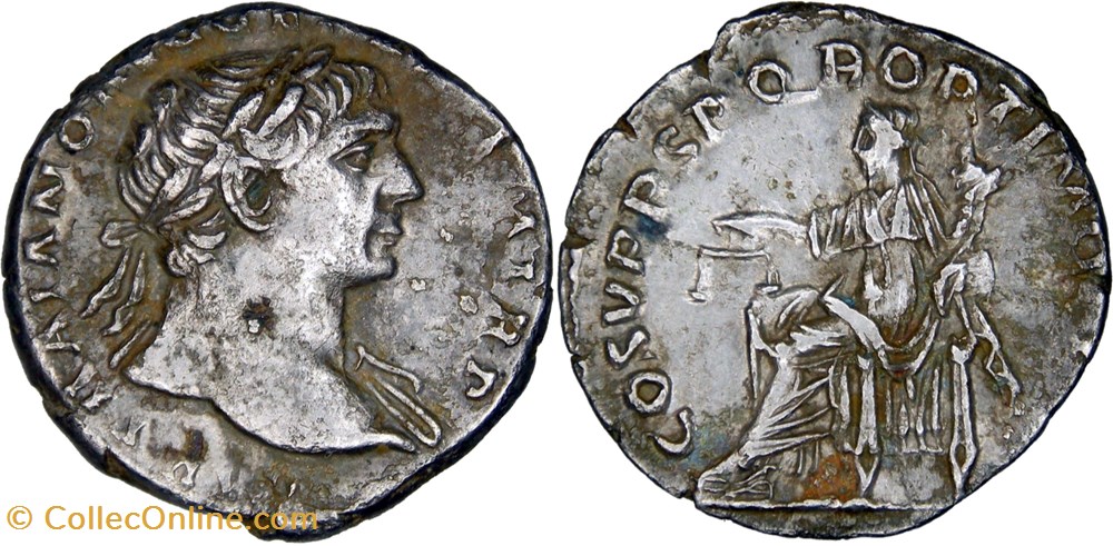 2. Trajan. 119 - denarius (Aequitas) monnaies antiques romaines republicaines imperiales 2 trajan 119 denarius aequitas