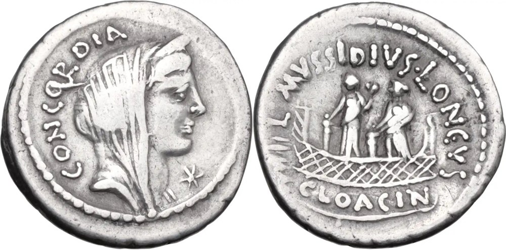 monnaies antiques romaines imperiales et republicaines 494 42b mussidia 42 bc