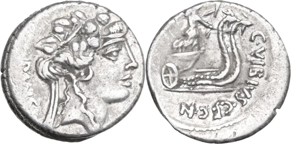 monnaies antiques romaines imperiales et republicaines 449 3b vibia 48 bc