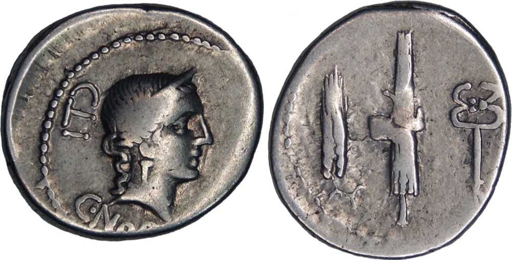 monnaies antiques romaines imperiales et republicaines 357 1b norbana 83 bc