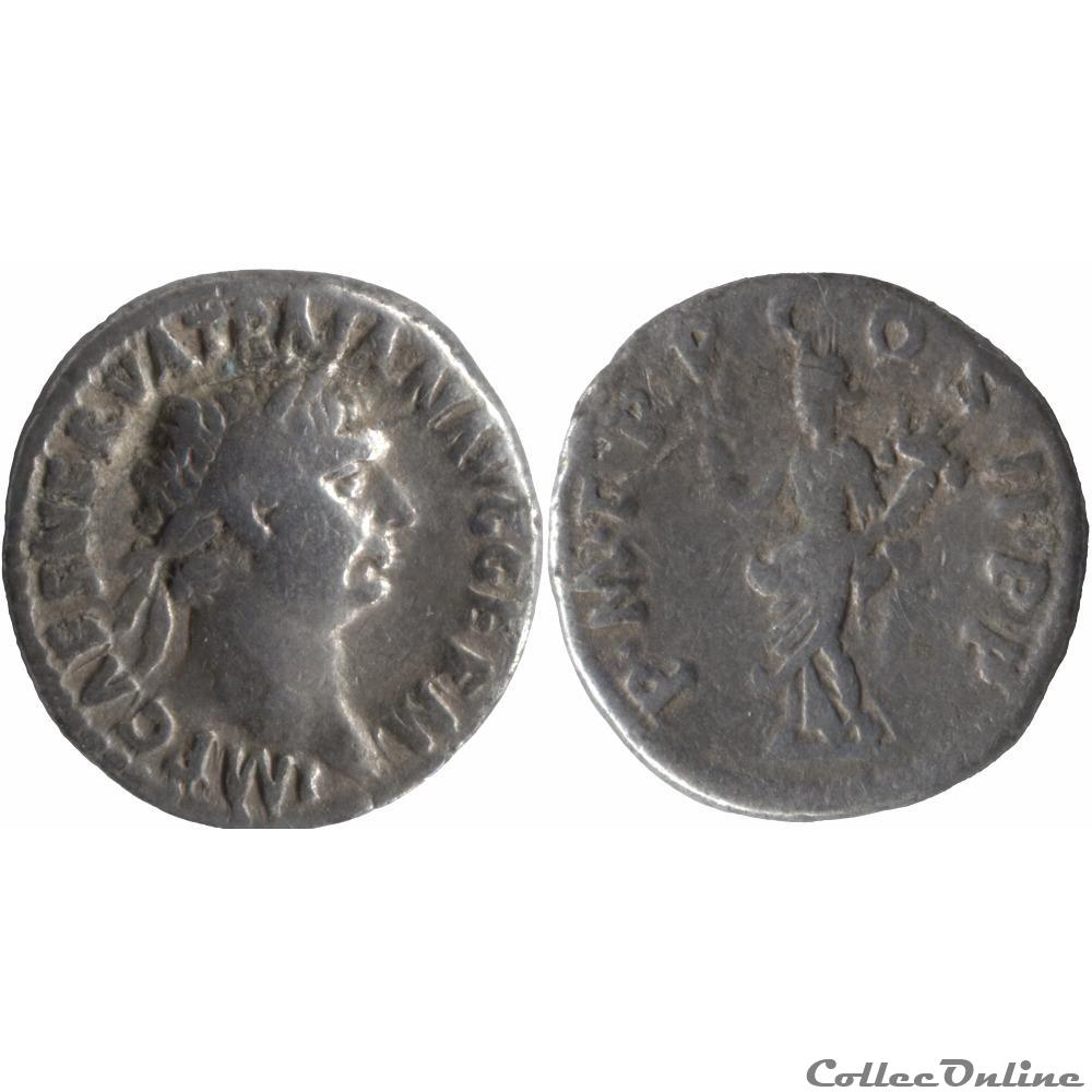 2. Trajan 006 - denarius (Pax) monnaies antiques romaines republicaines imperiales 2 trajan 006 denarius pax