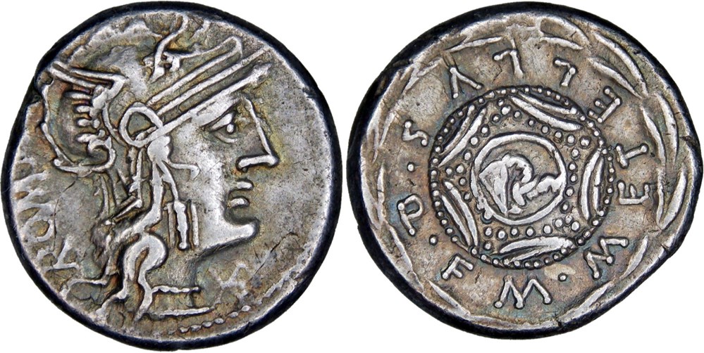 263/1a. Caecilia (c.127 BC) monnaies antiques romaines imperiales et republicaines 263 1a caecilia c 127 bc