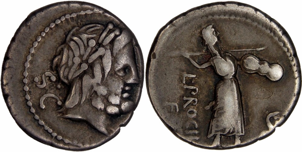 379/1. Procilia (80 BC) monnaies antiques romaines imperiales et republicaines 379 1 procilia 80 bc