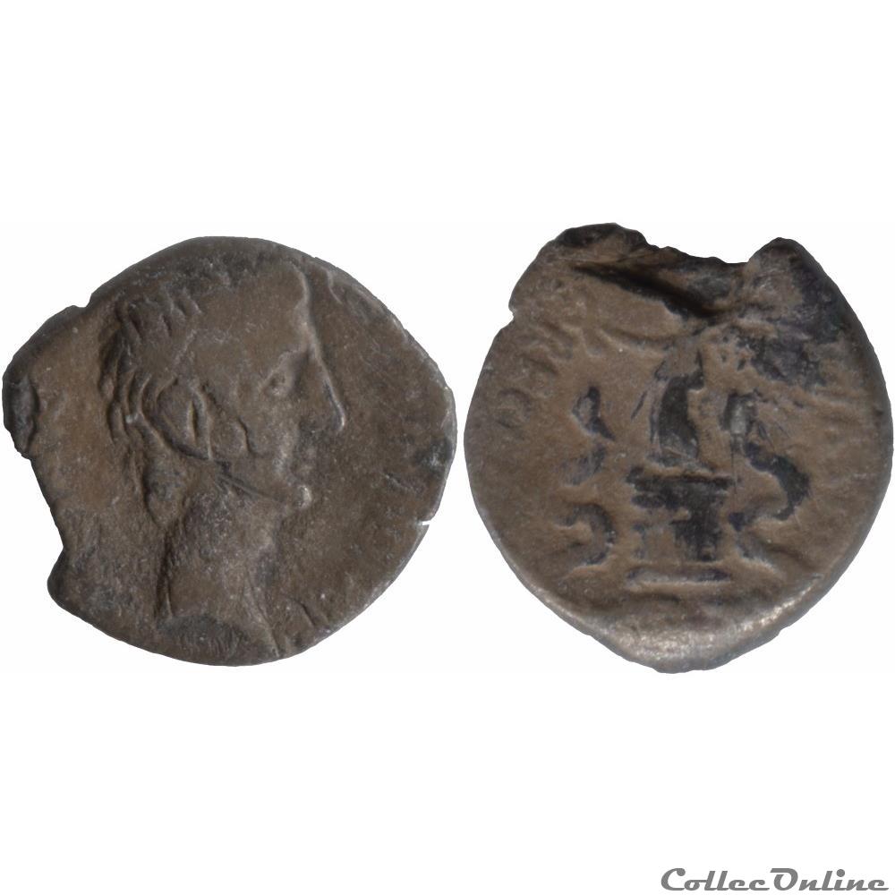 monnaie antique romaine 01 276 augustus quinarius asia