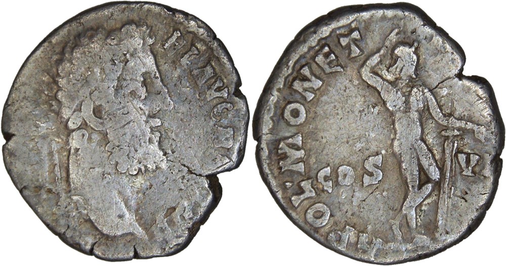 Commodus. 205 (Apollo) monnaies antiques romaines imperiales et republicaines commodus 205 apollo