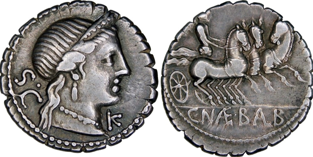 382/1a. Naevia (79 BC) monnaies antiques romaines imperiales et republicaines 382 1a naevia 79 bc