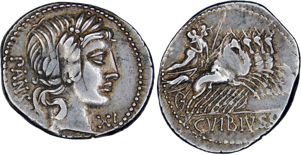 342/5b. Vibia (90 BC) monnaies antiques romaines imperiales et republicaines 342 5b vibia 90 bc