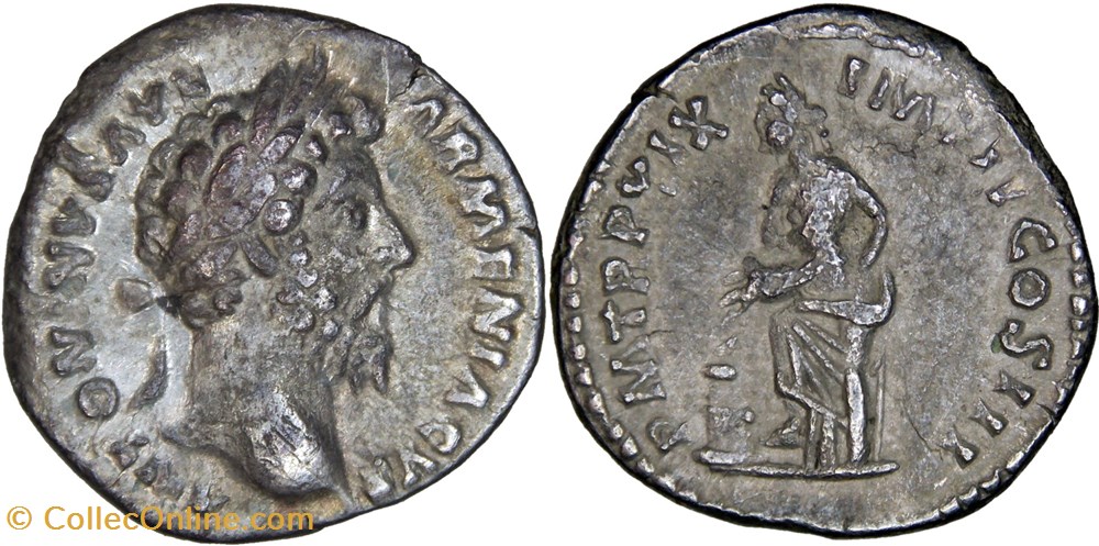 monnaies antiques romaines republicaines imperiales 5 marcus aurelius 125 annona