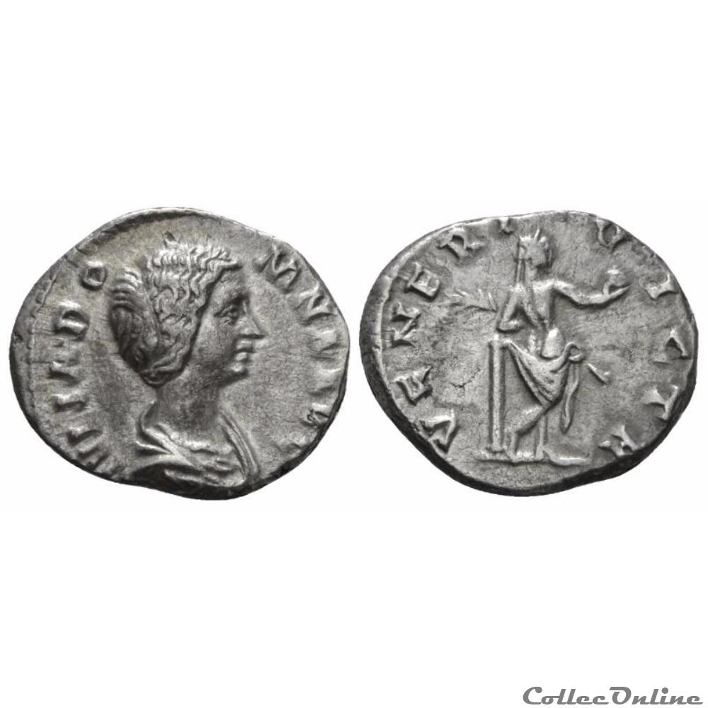 monnaie antique romaine 5 536 julia domna denarius venus