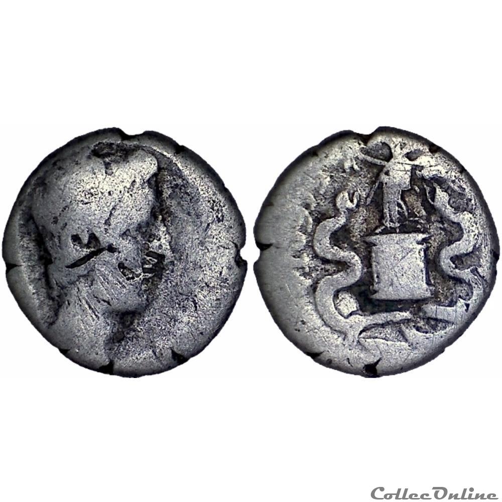 01.276. Augustus - quinarius (Asia) - Coins - Ancient - Romans 