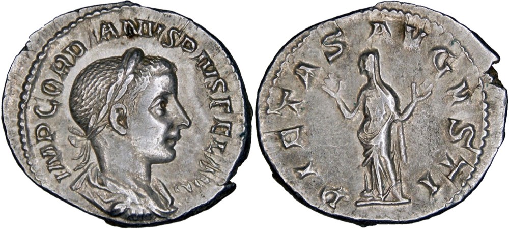 monnaies antiques romaines imperiales republicaines gordian iii 129 pietas